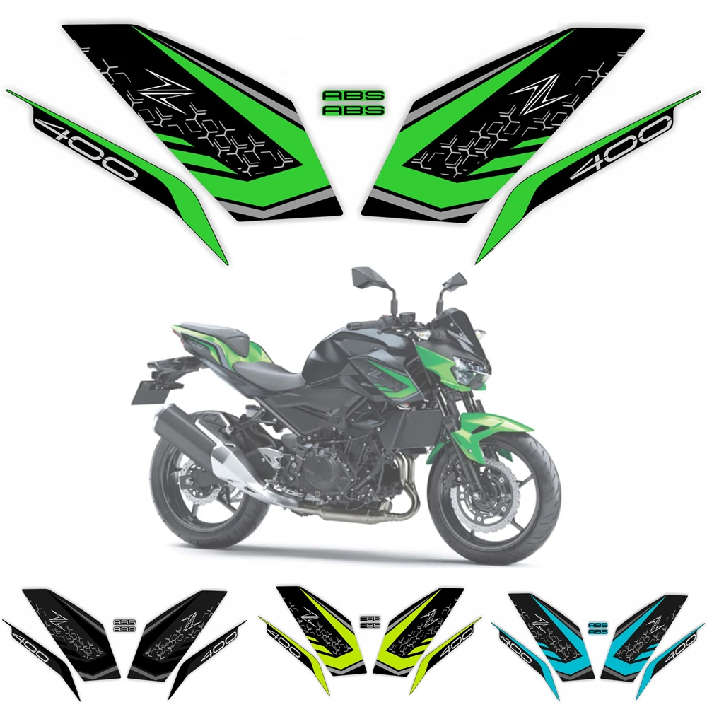 For Kawasaki Z400 Ex400 Motorcycle Accessories Fairing Sticker Whole Car Sticker Kit Decals