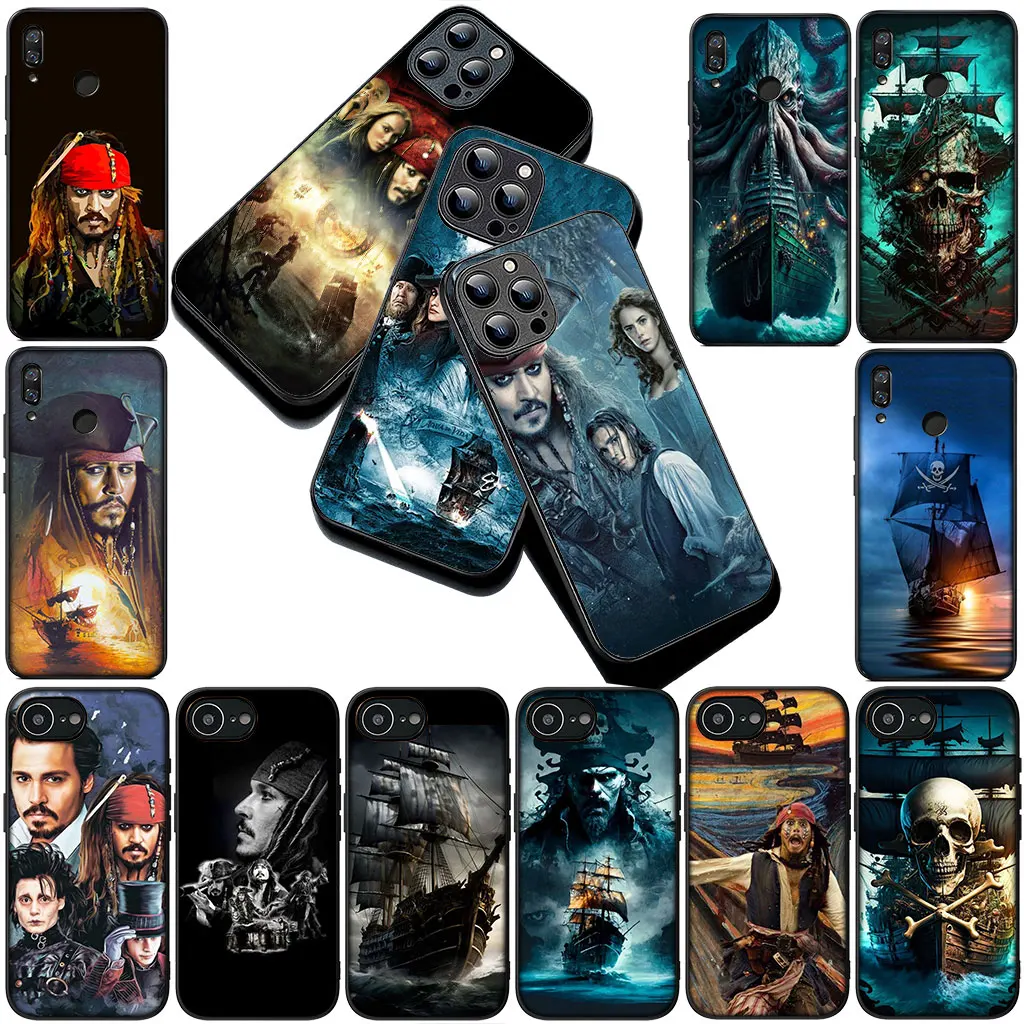 Captain Jack Sparrow's Pirates of the Caribbean Themed Phone Case