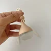 10PCS 5ml Empty Pendant Auto Perfume Frosted Mini Perfume Oil Bottles with Wood Lid Frosted Glass Bottle Essential Oil Container 4
