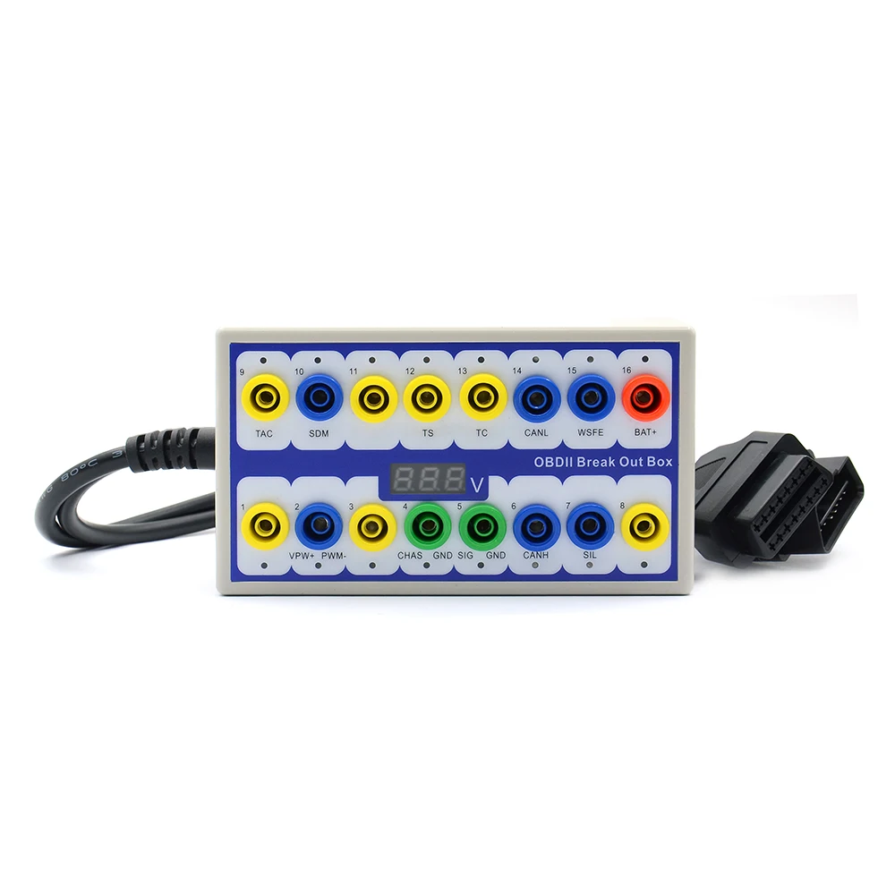Advanced OBD2 Diagnostic Signal Analyzer and Breakout Box