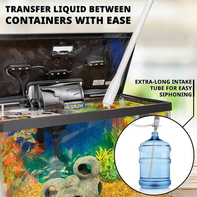 Portable Electric Pump Upgrade HandHeld Liquid Transfer Siphon Pump Battery Powered Car Vehicle Fuel Gas Water Oil Suction Pumps liquid transfer pump