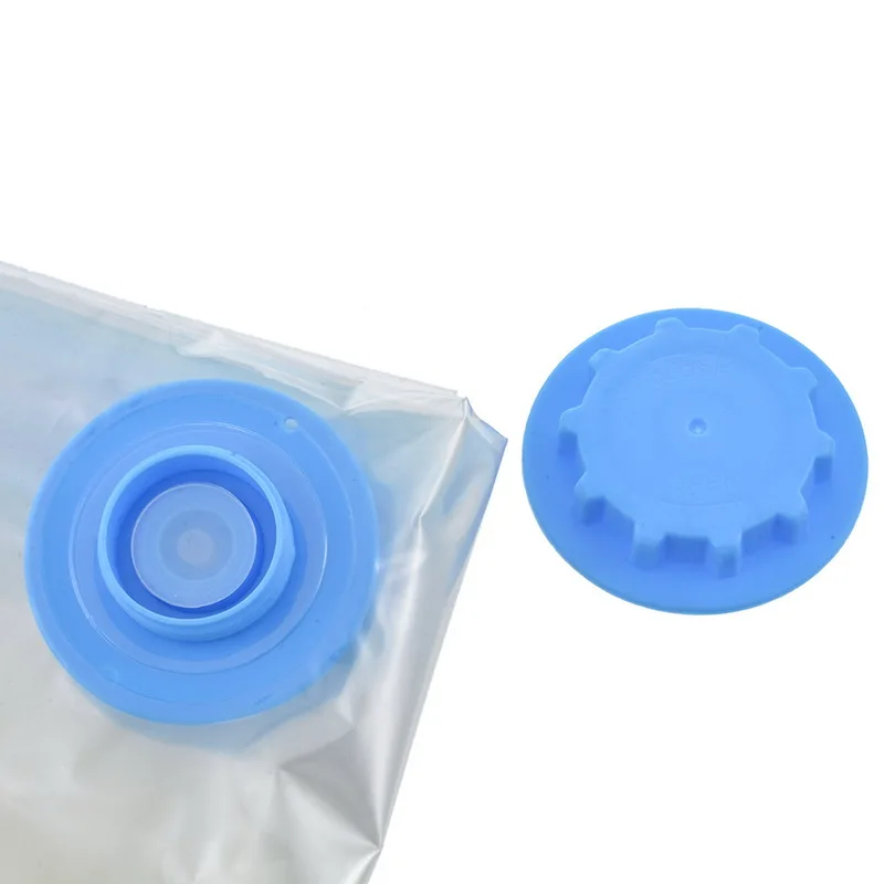 Convenient Vacuum Bag Storage Home Organizer Transparent Clothes Organizer