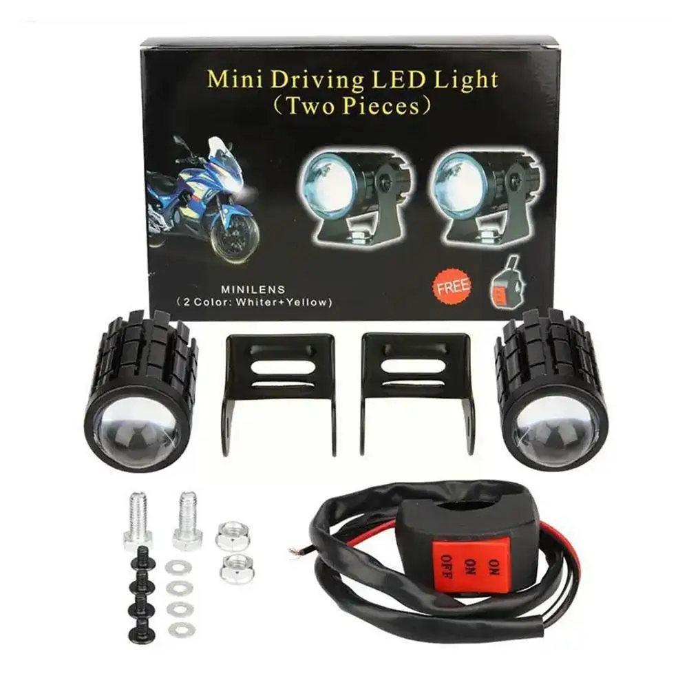 

Electric Bicycle Modification With 12-80V Spotlights 2023 Outdoor Head New Headlight Driving Lamp W7T3