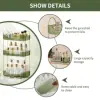 Bathroom Organizer Countertop  Makeup Organizer Counter Storage, Skincare Cosmetics Shelf, Perfume Holder for Vanity Tray 5