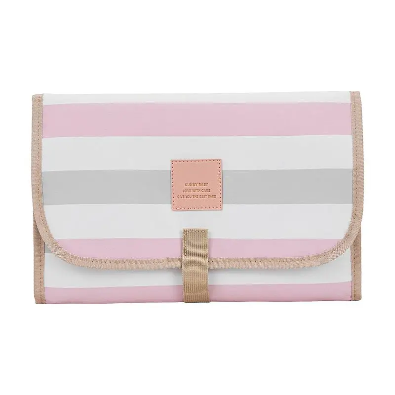 Portable Changing Mat Waterproof Washable Diaper Changing Pad Portable Foldable Soft Baby Pad For Travel Or Home