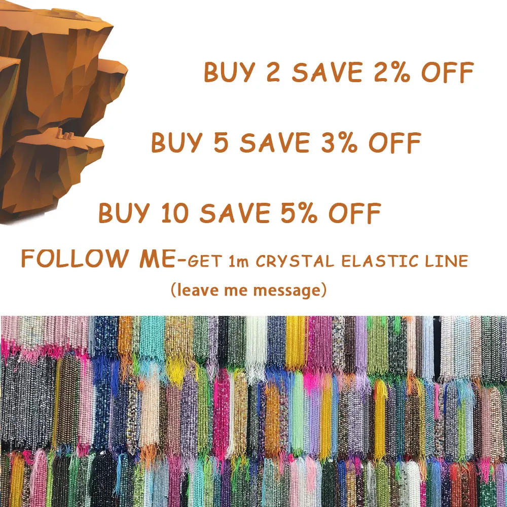 Natural Stone Chips Beads 3-5-8-12mm Irregular Gravel Beads For Jewelry Making Freeform Beads Diy Necklace Bracelet 15'' - Image 2