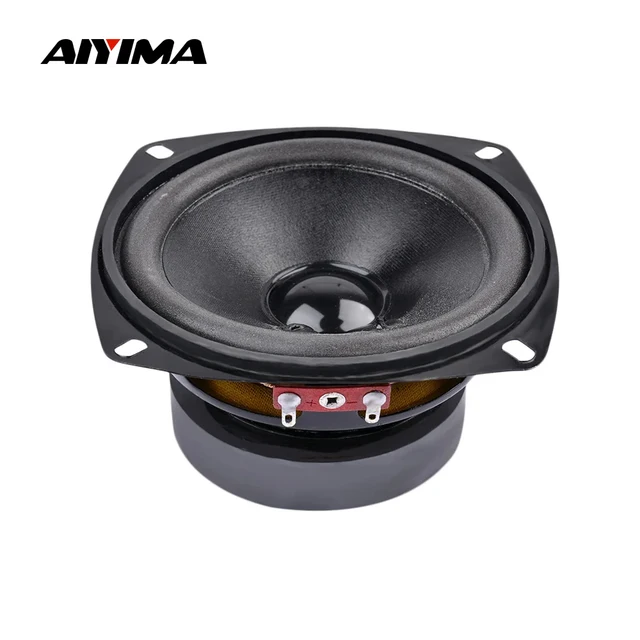 AIYIMA 1Pcs 4 Inch Portable Full Range Sound Speaker 8 Ohm 50W TV Computer Woofer Audio Speakers DIY For Home Theater