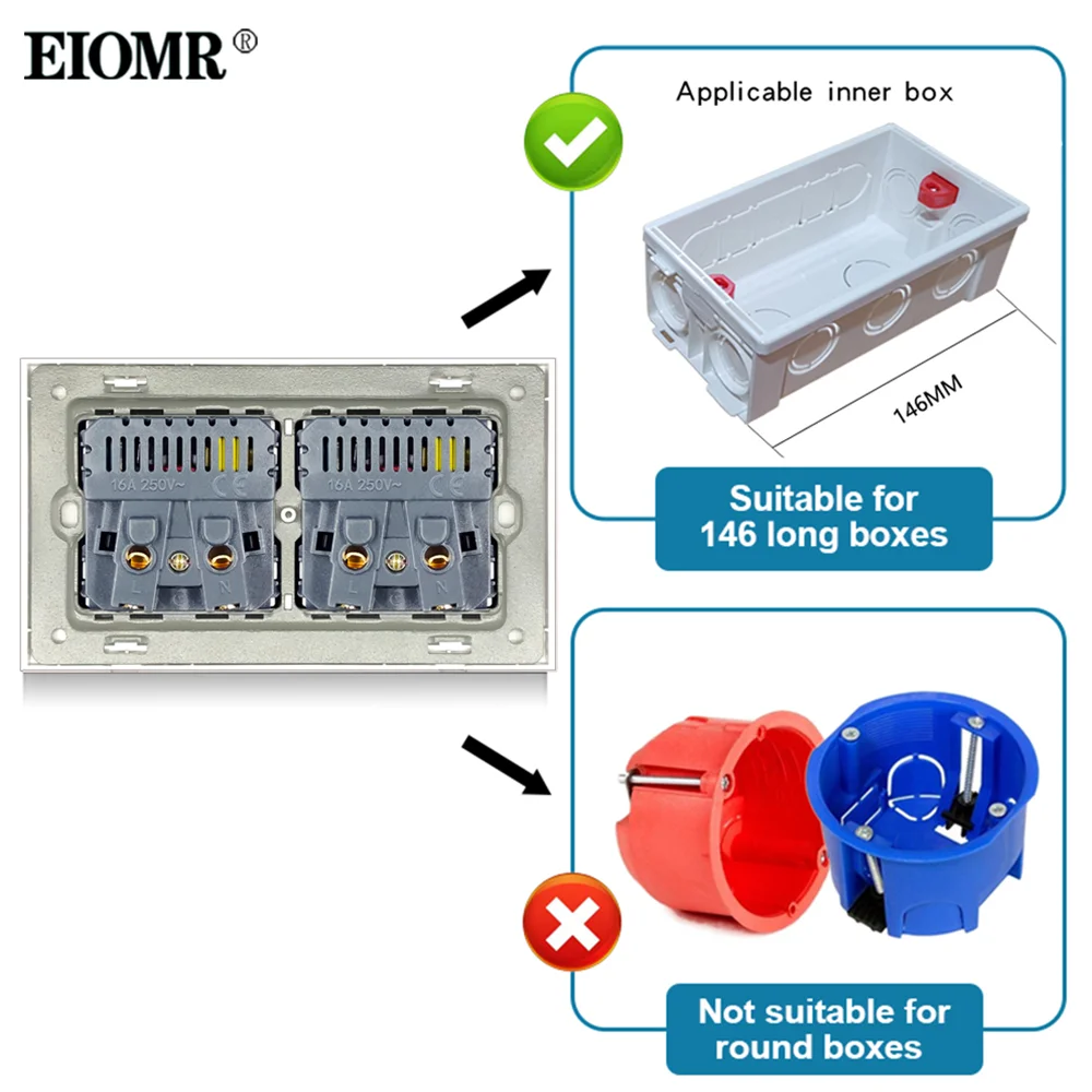 eiomr eu tomada de parede usb para carga 05