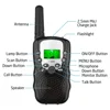2PCS Portable Kids Handheld Walkie-Talkie Transceiver Phone Radio Receiver Interphone 3KM Mini Toys Walkie Talkie Gifts Boy Girl 5