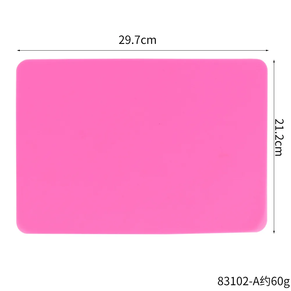 Silicone Food PlaceMat Kitchen Baking Rolling Pad Mat Waterproof Non-Slip Coaster Heat Insulation Cushion Holder Kitchen Tool