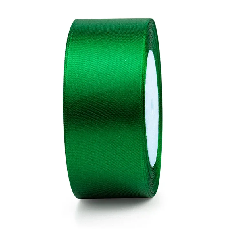 Elegant Red Satin Ribbon for Gift Packaging and Crafting
