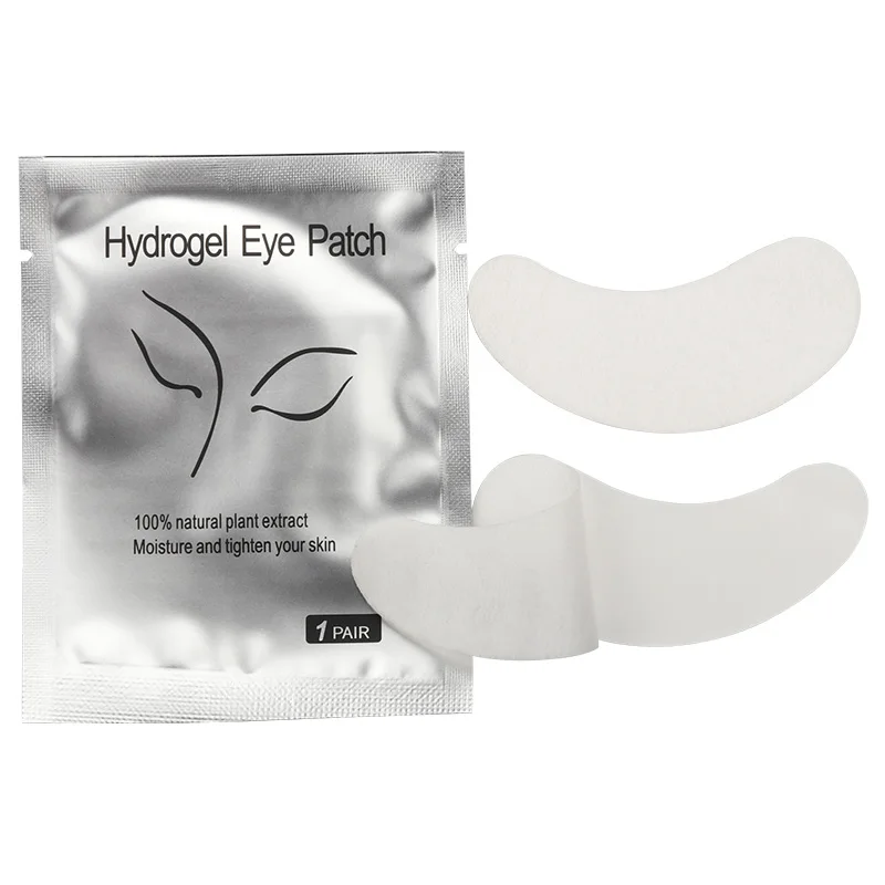 Eyelash Patches 20 Pairs Under Eye Pad Isolation Remove Hydrogel Patch Sticker Gasket Eyelash Extension Makeup Tools