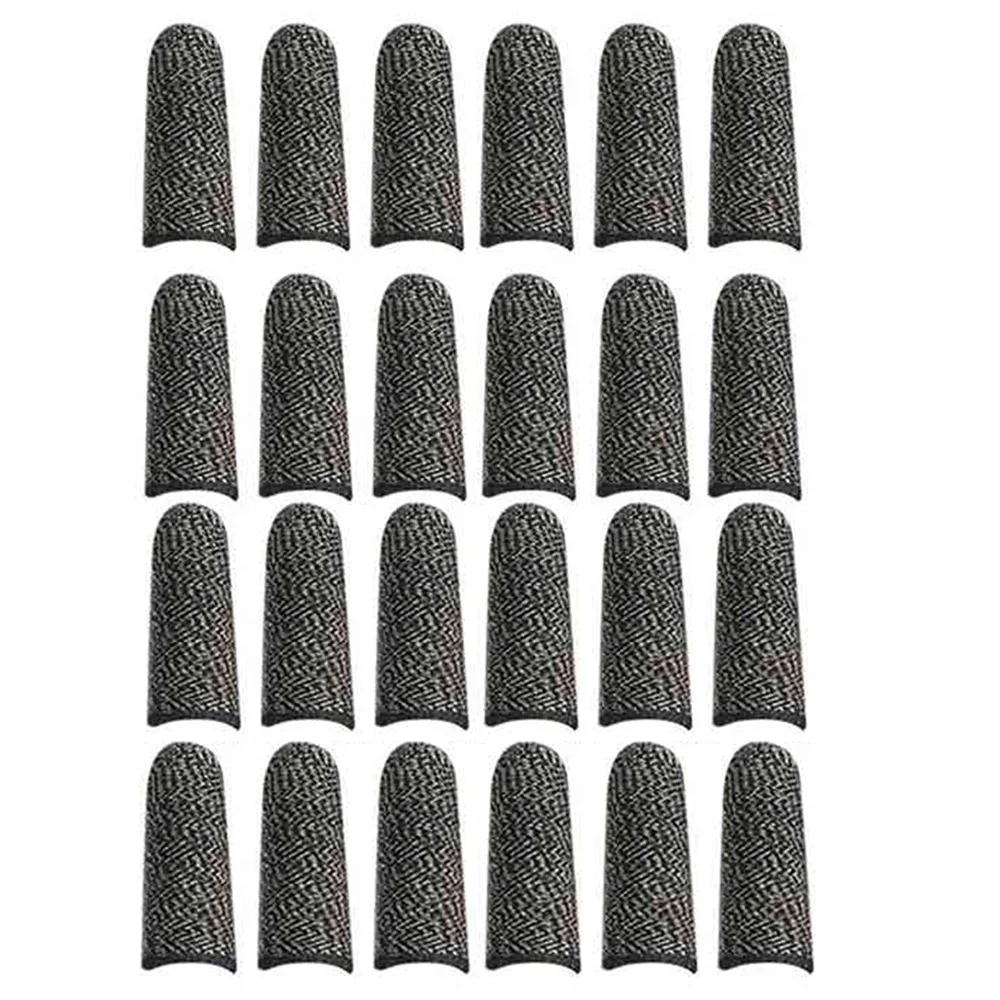 

12 Pair Mobile Game Controller Finger Sleeve Sets, Anti-Sweat Reusable Waterproof Breathable Full Press Screen Finger