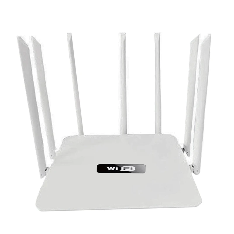 Hot Ttkk 7 Antenne Router Wifi Router Wireless 2.4G 300Mbps Modalità Ap/Quadrante Ripetitore Wifi 7 Antenne Ad Alto Guadagno Per La Casa