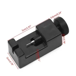Watchband Repair and Disassembly Tool Kit with Opener and Adjustment Accessories (Black 1)