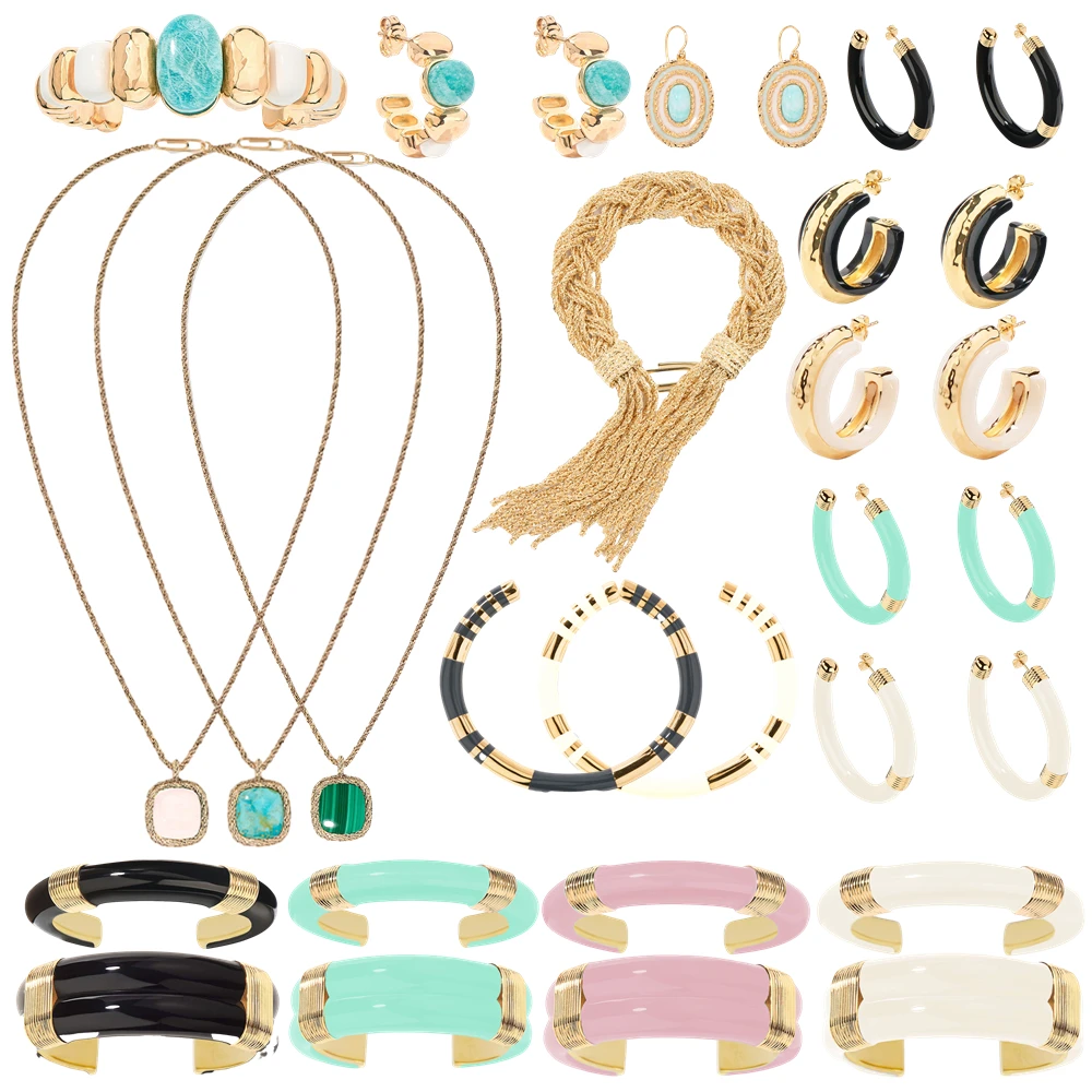 

Aurélie Bidermann ROSALBA Cuff Bracelet for Women Luxury Gold Color Jewelry Women Gift 1:1 LOGO Bracelet