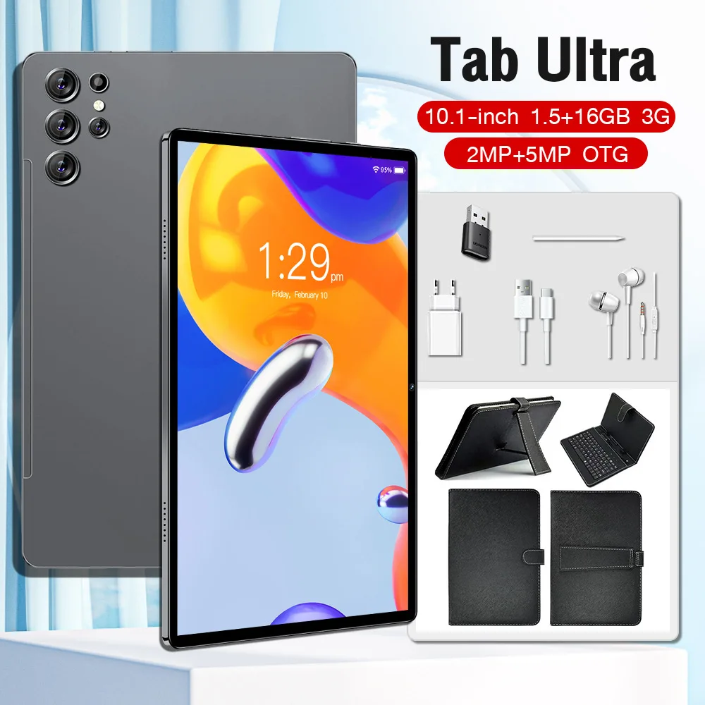 جهاز لوحي ذكي يعمل بنظام أندرويد مزود ببطاقة قابلة...