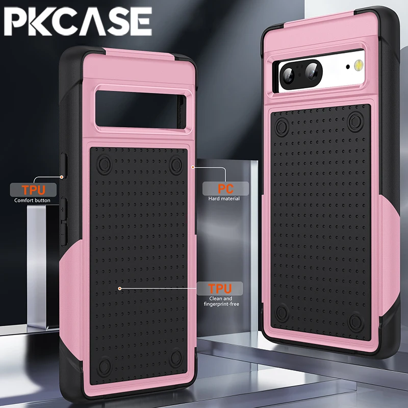 Shockproof Matte Armor Phone Case - Rugged Protective Cover