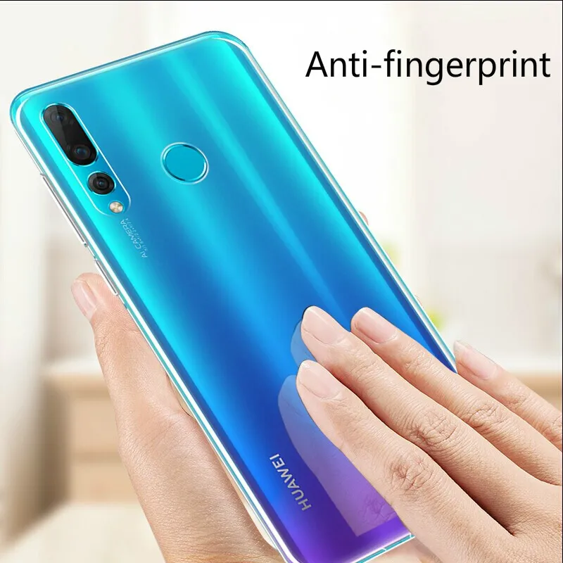 Transparent Soft TPU Silicone Case - Clear Protective Back Cover