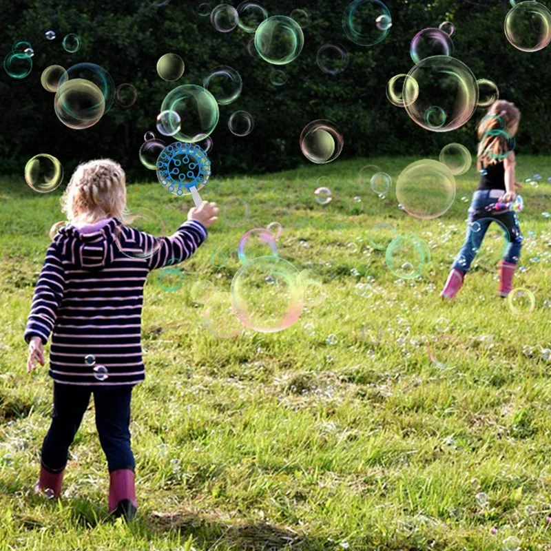 15PCS Big Bubbles Wand Kit for Kids Creative Bubble Making Toy Colorful Bubble for Outdoor Activity & Party 6