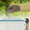 1Pair Long Style Thorn Proof Gardening Gloves Canvas Rose Pruning Garden Gloves with Touch Screen Breathable Garden Work Gloves 2