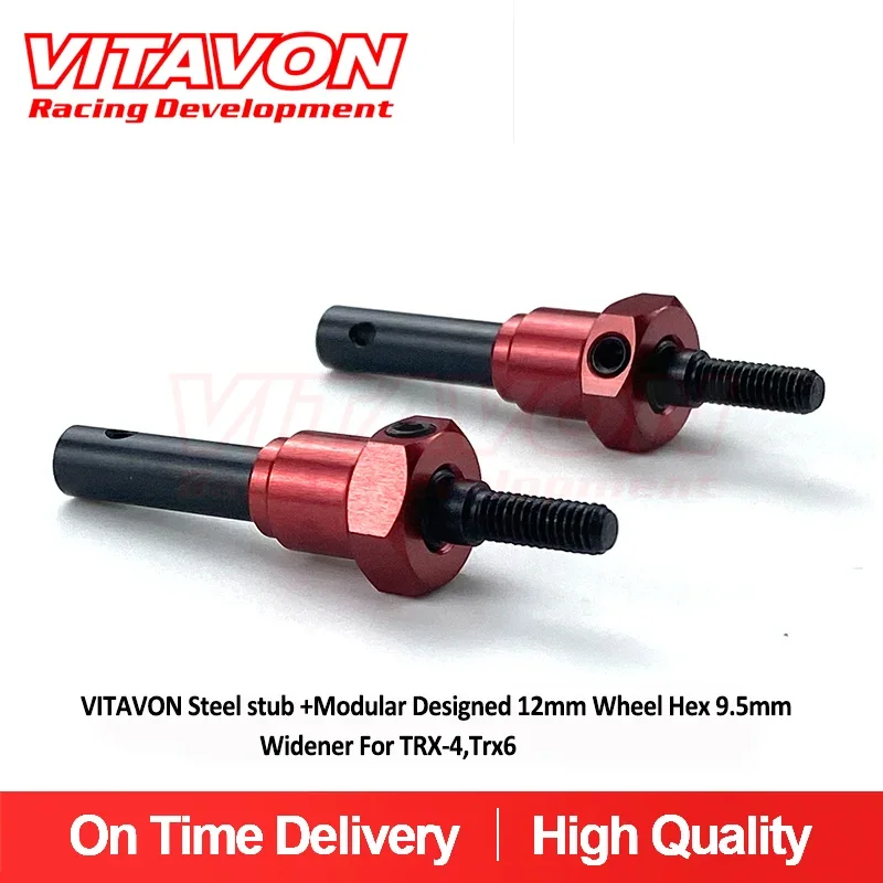Vitavon Steel Stub + Modular Progettato 12Mm Ruota Esagonale 9.5Mm Allargatore Per Trx-4,Trx6