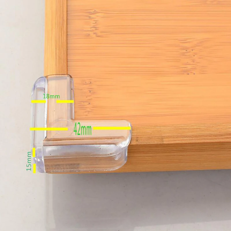 4/8/12PCS Children Baby Safety Silicone Protector Table Corner Edge Protection Cover Children Anticollision Edge Guards