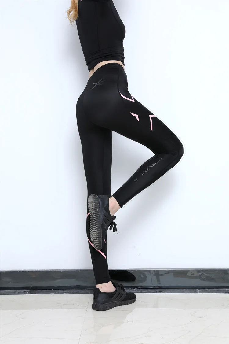 Women's Sports Pants, Quick Drying Fitness Pants, Tight Yoga Women's Cycling Gym Running Sports Pants
