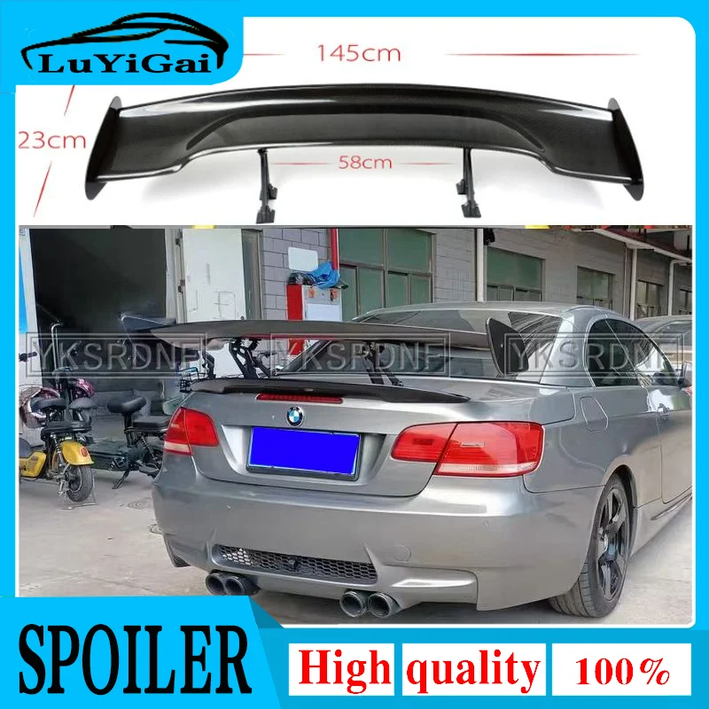 

GTS-GT Style ABS Car Styling Rear Trunk lip spoiler Wing For BMW F80 M3 E92 E46 F82 M4 M5 M6 F22 F30 F32 F33 F36 G20 G30 2014-UP