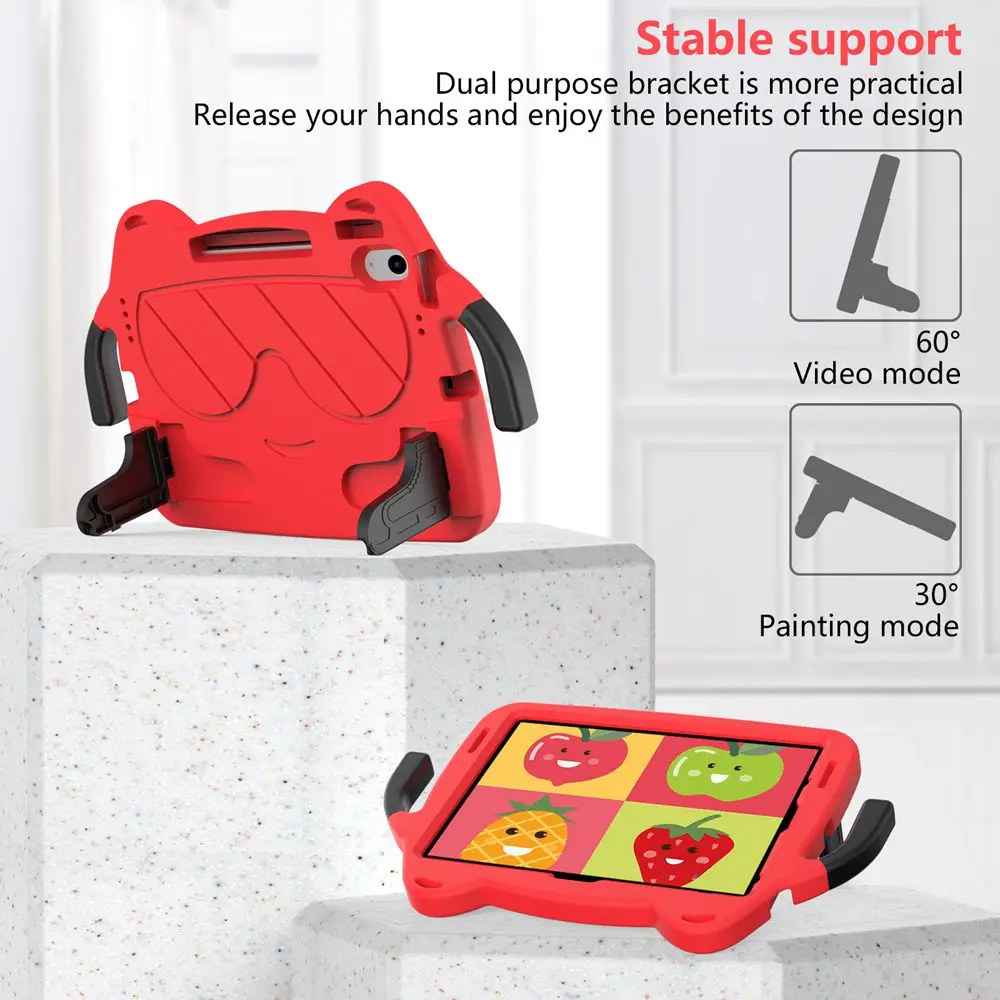 Kids Protective EVA+PC Case for iPad - Durable 11-inch and 10.9-inch Cover
