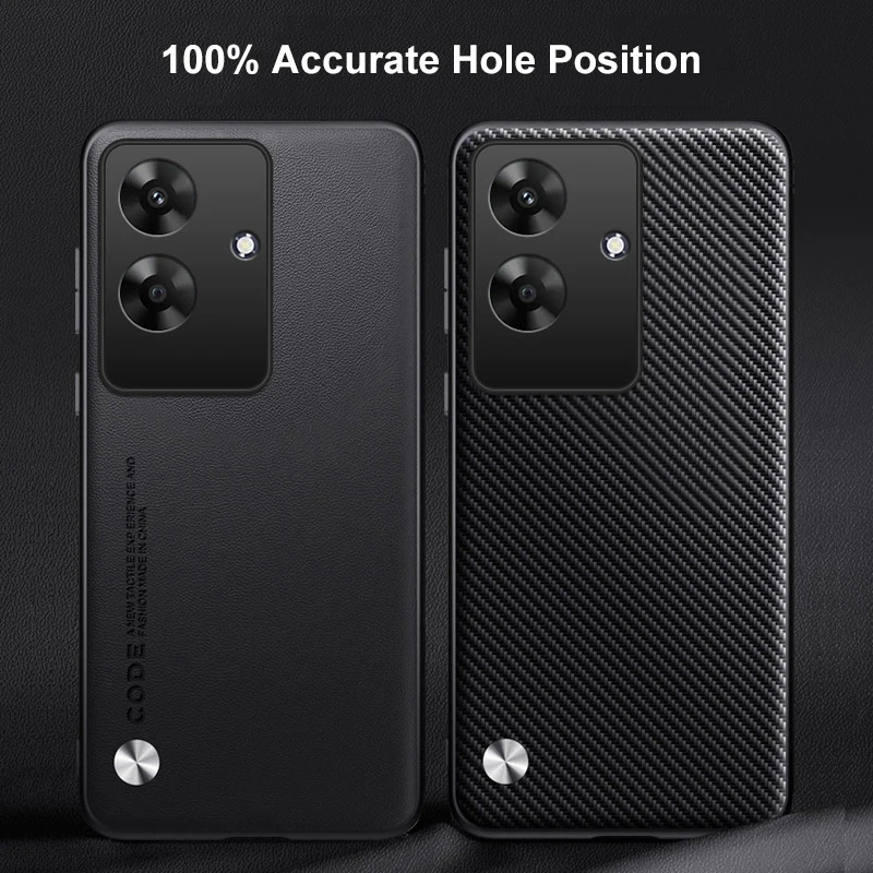 Luxury PU Leather Shockproof Phone Case - Full Protection Back Cover