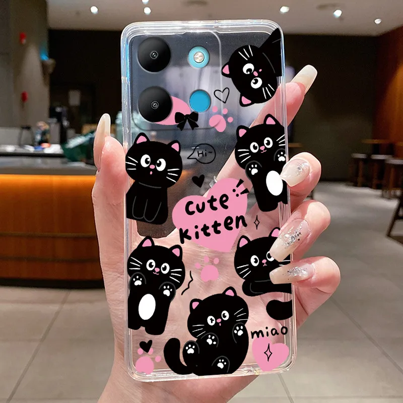 Flower Butterfly Design Soft Silicone TPU Case