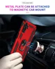 For Samsung A04S Case Car Magnetic Ring Holder Armor Back Cover for Samsung Galaxy A04S A 04S SM-A047F Shockproof Phone Cases 5