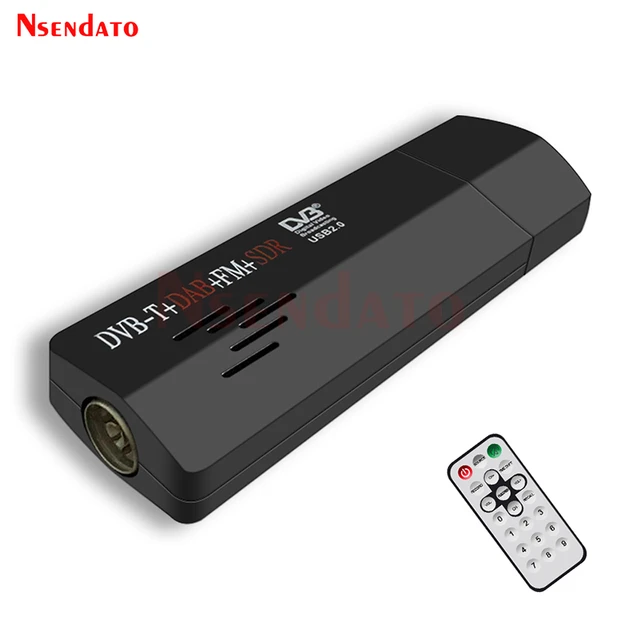 overdraw forbruger udredning Digital Rtl2832u R820t Fm Dab Dvb-t Usb 2.0 Tv Stick Dongle For Sdr Usb Tv  Tuner Receiver With Romote Control For For Laptop Pc - Tv Stick - AliExpress