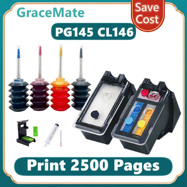 Gracemate Pg145 Cl146 Compatible For Canon Ink Cartridge For Pixma Mg2410  Mg2510 Printer - Ink Cartridges - AliExpress