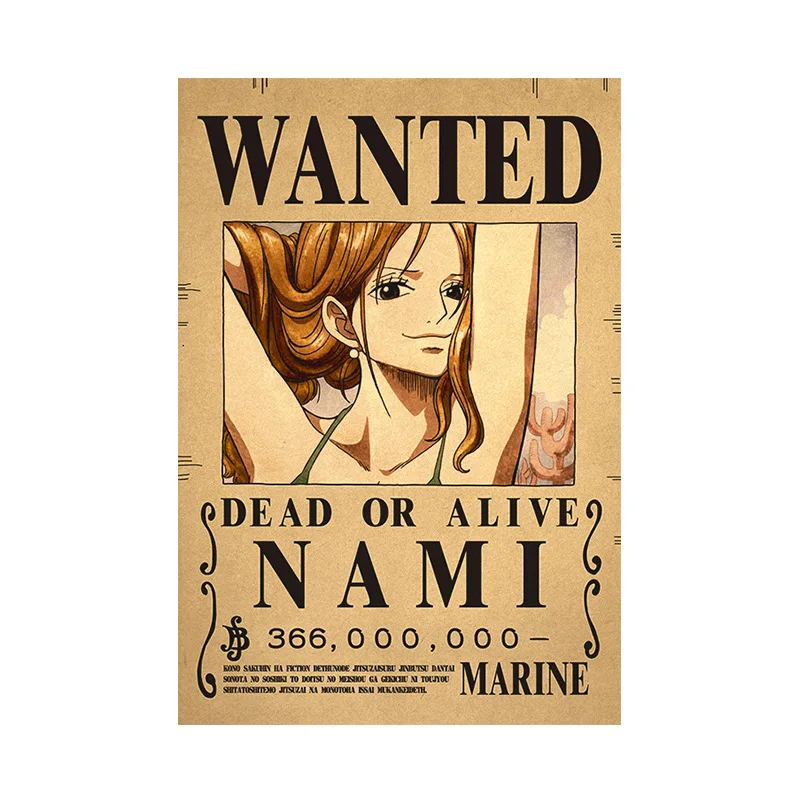 Luffy First Wanted poster