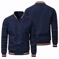 Casual Fashionable Thin Men's Jacket Autumn Winter New Style Sporty Loose Fit Outerwear Male Top Shirt Chinese Brand