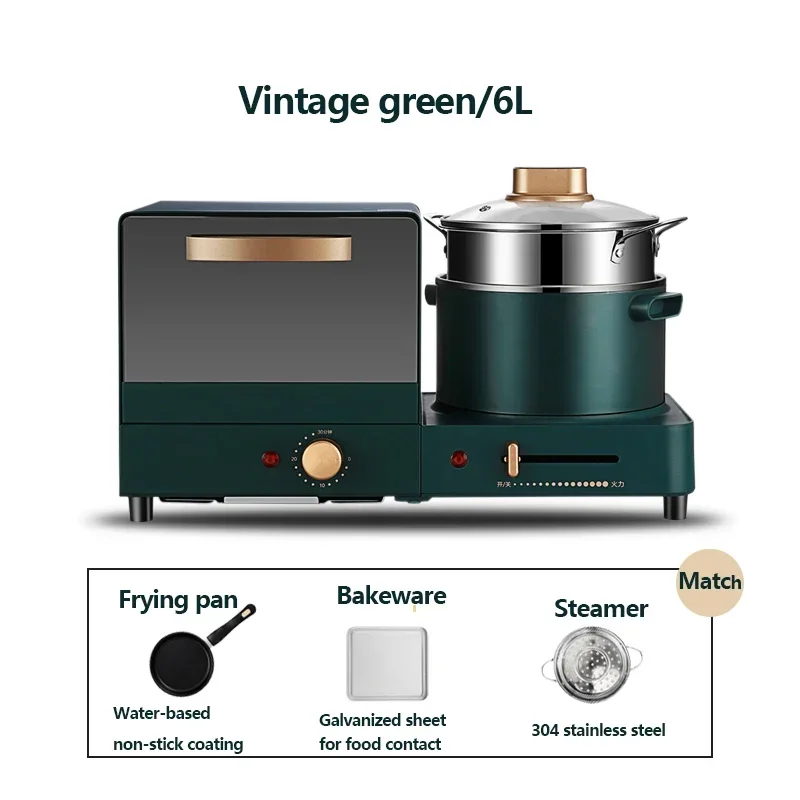New Oven Bread Machine Frying Pan Mini Oven Household Bread Pizza Frying Pan Sandwich Maker Baking