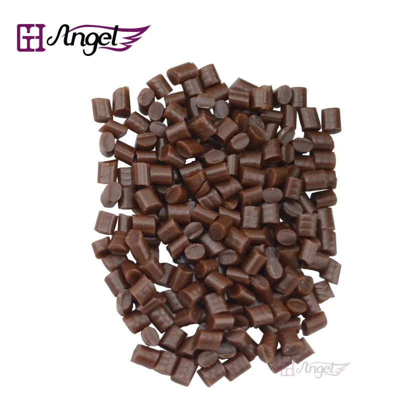 100gram Hot Melt Glue Granules/Beads/Grain Keratin Glue for Pre-Bonded Human Hair Extensions Fusion Hair Tools 4 Colors Optional hair extension glue keratin glue keratin grain