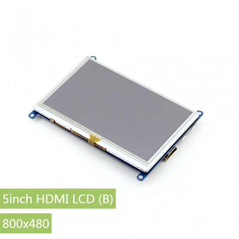 Waveshare HDMI LCD B ġũ PC ,   4, 3, ο, 800  480 ػ, 5 ġ