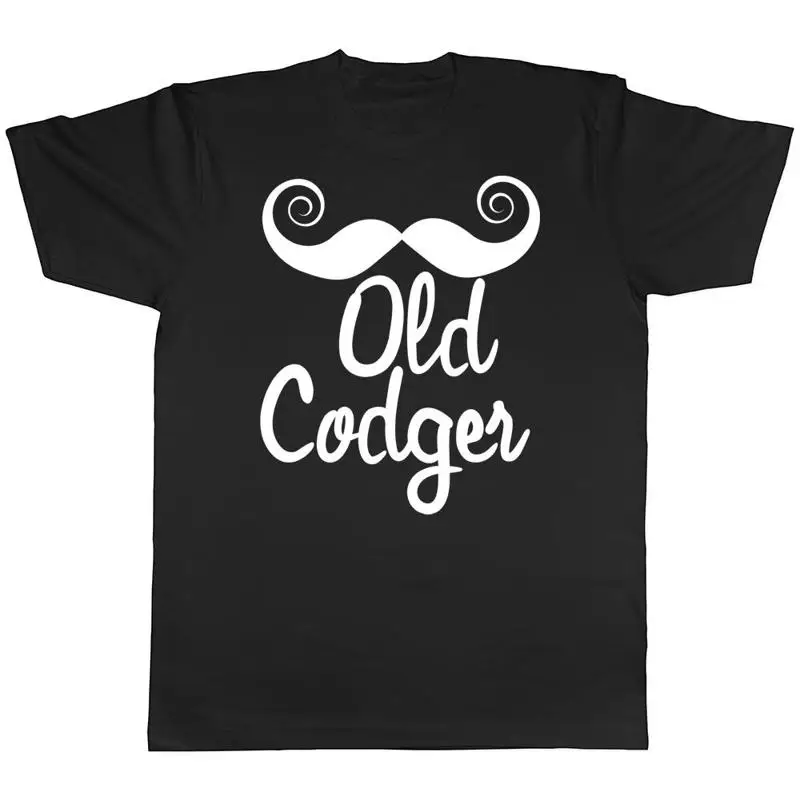 Old Codger Mens Ladies Womens T-Shirt - AliExpress 200000343