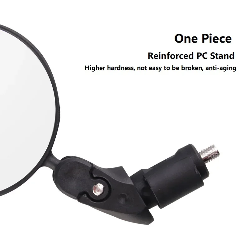 Universal Bicycle Rearview Mirror Adjustable Rotate Wide-Angle Cycling Handlebar Rear View for MTB Road Bike Accessories_voghion.com