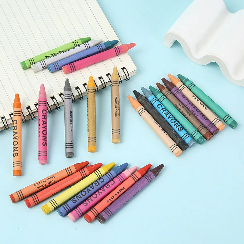 5Pcs Kids DIY Drawing Colored Graffiti Bag & Painting Crayons Children Learning Educational Drawing Toys Set for Boy Girl Gifts