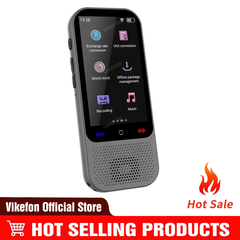 S80 Pro Intelligent Translation Machine 138 Language Intelligent Recording 19 Offline Real-time Photo Translat Chat GPT AI Voice voice translator language translator