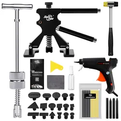 PDR Car Paintless Dent Repair Tools Kit Dent Removal Car Body Repair Kit Removal Dent Puller Tool Kit Car Tools for Auto Repair
