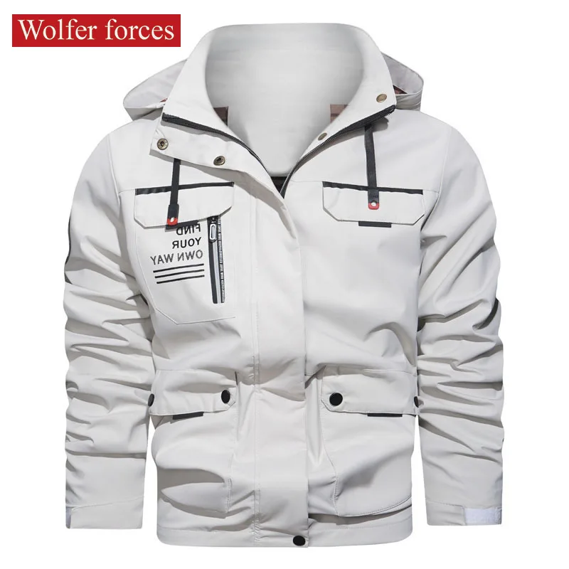 Winter Jacket Bomber Male Military Uniform Windbreaker Men Man Bombers Track Jacket Man Outdoor Sports Windshield