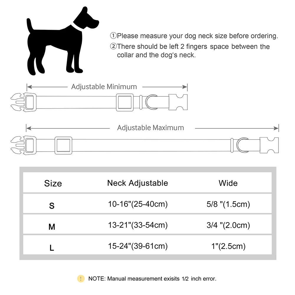 Nylon Dog Collar Cute Printed Dog Collars Spring Summer Pet Puppy Necklace Adjustable Small Medium Large Dogs Chihuahua Pug dog collar,pet collar,pet necklace