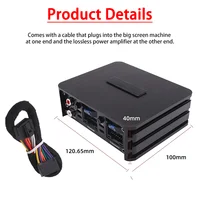 Class AB 4*60W Car Power Amplifier Non-Destructive Installation DSP Car Audio Speaker For Android Large Screen Dedicated Amp - Image 6
