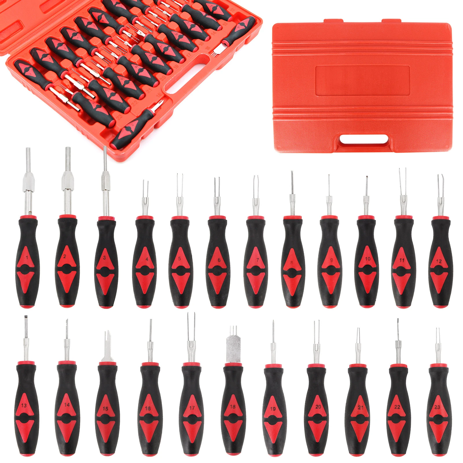 23pcs Car Universal Terminal Release Removal Tool Set Automotive Wiring