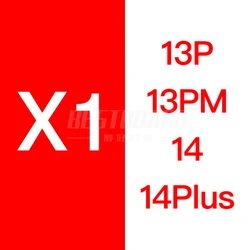 Blue Rear Camera Lens Replacement - Premium Back Camera Repair Parts (X1 Lens 13P)